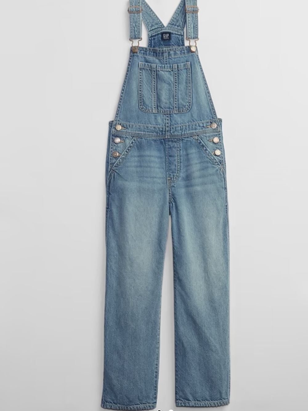 GAP Light Blue Denim Kid's Overalls Size 4/5
